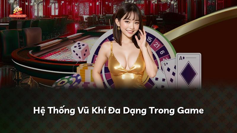 Hệ Thống Vũ Khí Đa Dạng Trong Game