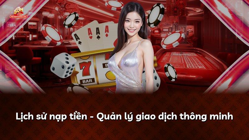 Lịch sử nạp tiền - Quản lý giao dịch thông minh